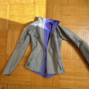Reversible wind proof/water proof north face jacket